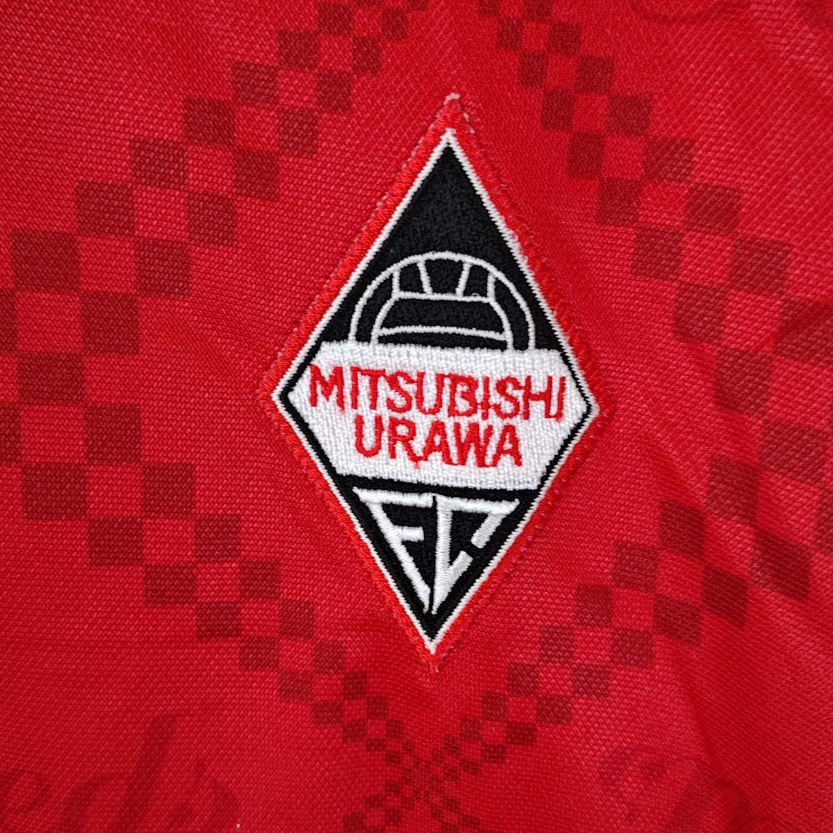 最安値で最高級の プーマ 浦和レッズ 1998 ホーム ユニフォーム 長袖 ＃14 礒貝洋光 XO PUMA 2002 FIFAワールドカップ 招致活動 ワッペン付き サッカー Jリーグ