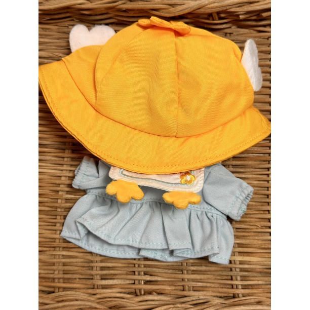 ぬい服 20cm ひよこ 幼稚園 着ぐるみ 園児コス 黄色　保育園　ぬいぐるみ用 20cmぬい服】黄色ひよこの着ぐるみ♡ | COCOCO￤ ぬい服屋さん