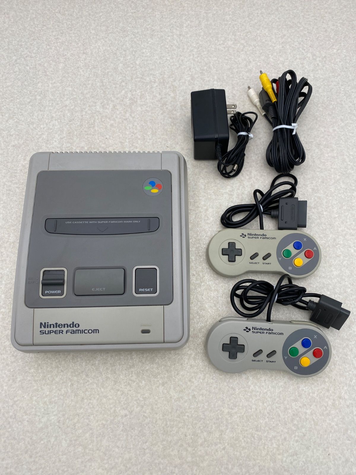 動作確認済み】Nintendo スーパーファミコン 本体 - メルカリ