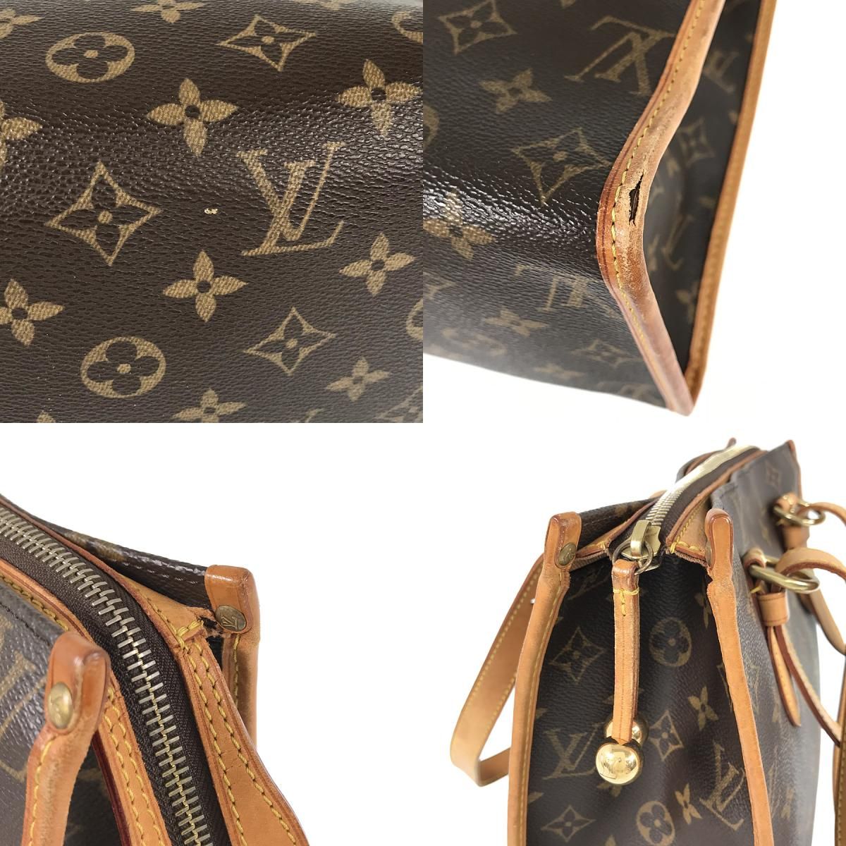 ルイ・ヴィトン LOUIS VUITTON モノグラム ポパンクール オ M40007