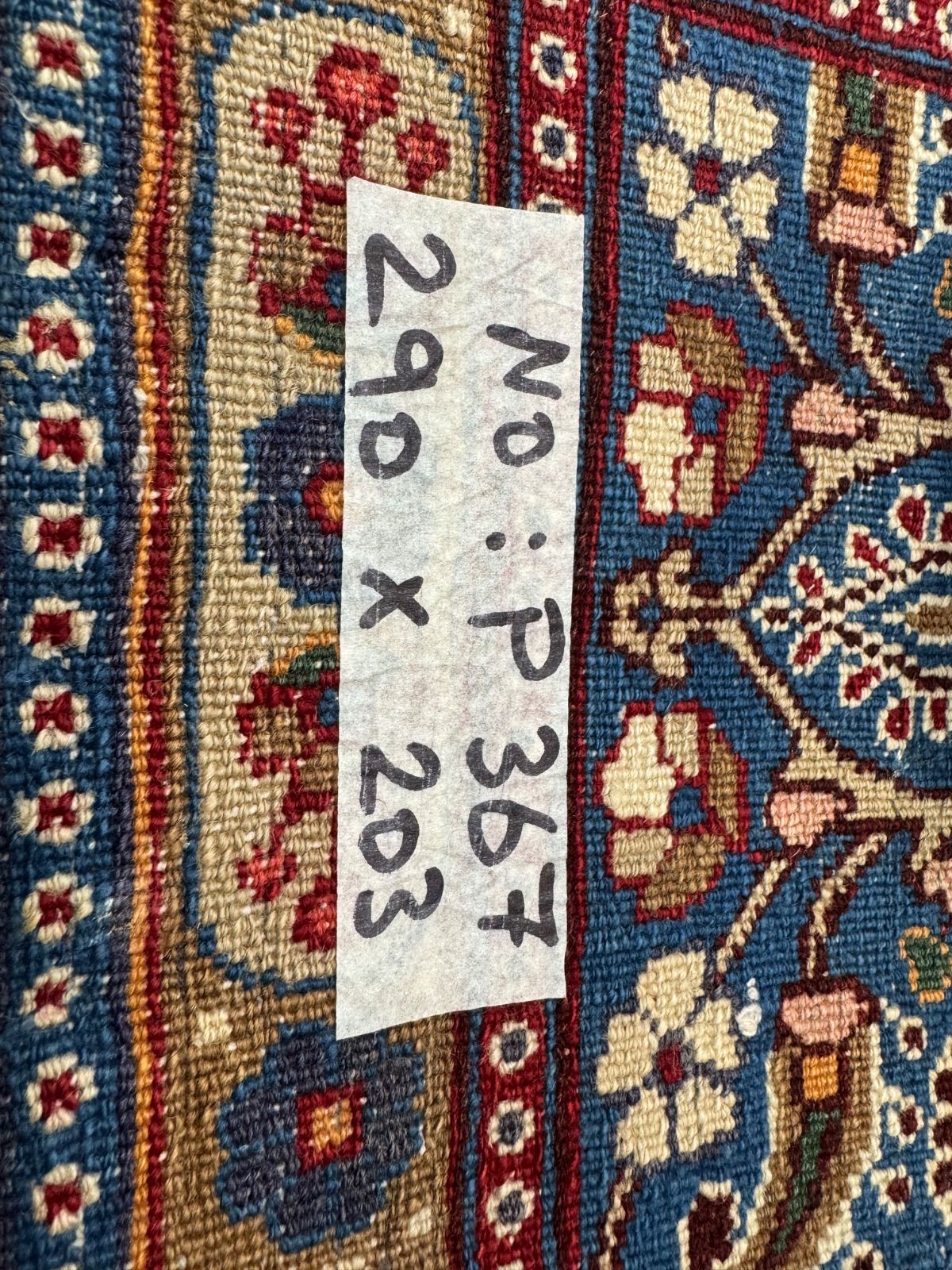 美品】ペルシャ絨毯 No.P306 307×223 大判◎ペルシャ絨毯」世界最高級 