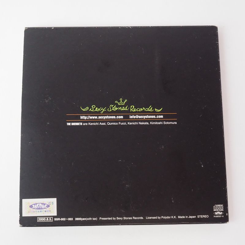 SHERBETS/SIBERIA 紙ジャケット　レンタル使用品 SHERBETS SIBERIA GIG シャーベッツ (紙ジャケット仕様) SSR-002