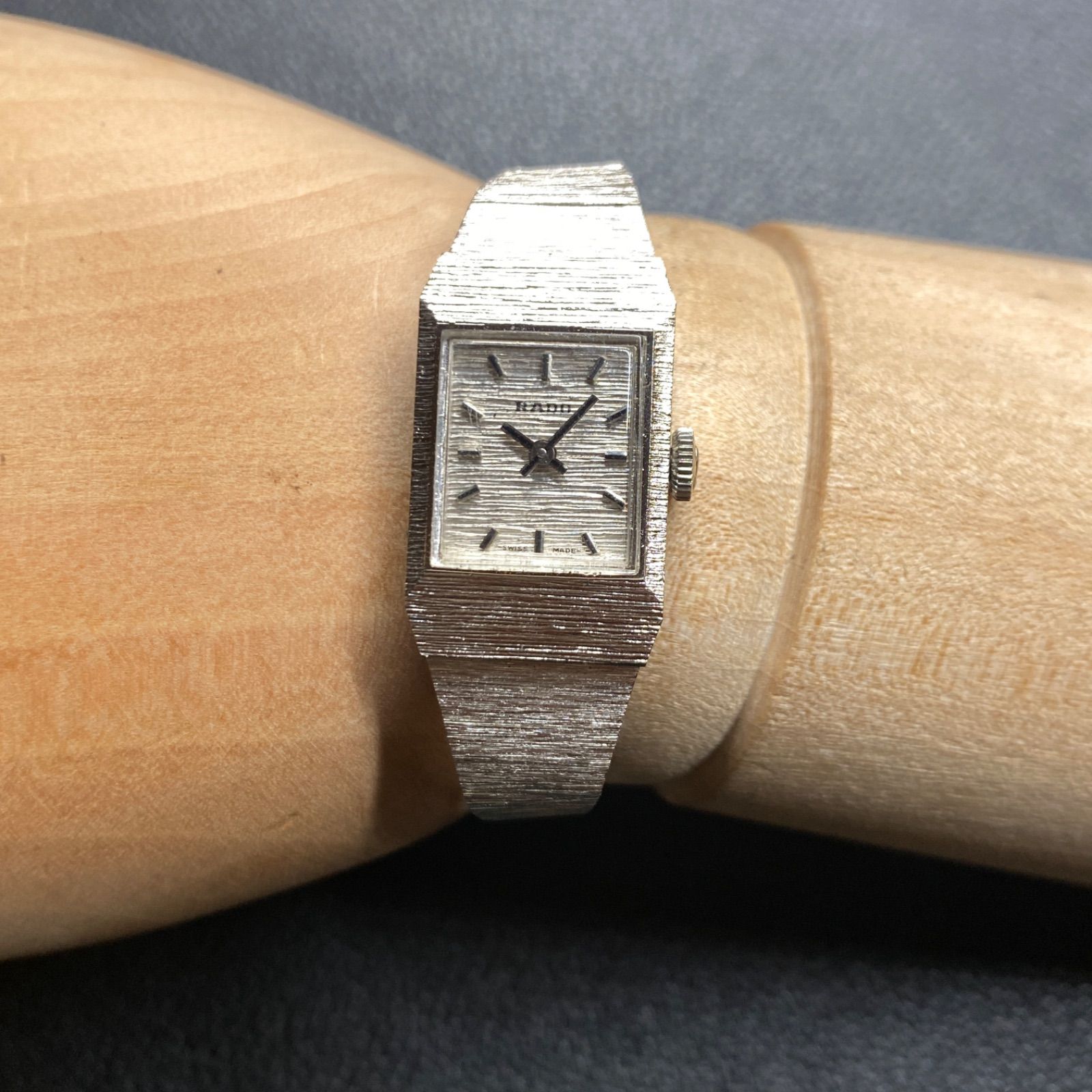 ラドー RADO 手巻き レディース 腕時計 シルバー - メルカリ