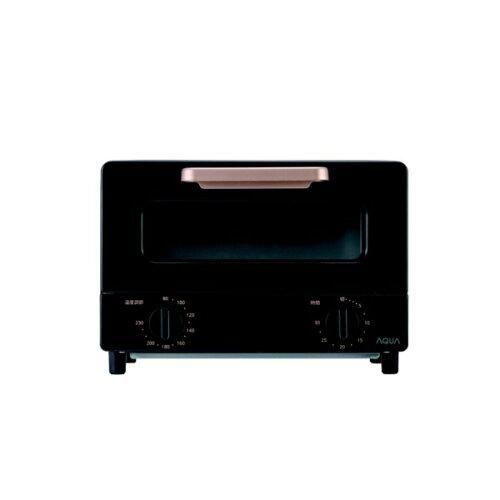 5営業日で発送 AQTCG12T_K 瞬速黒鉛ヒーター搭載 2枚焼きトースター ブラック AQT-CG12T K