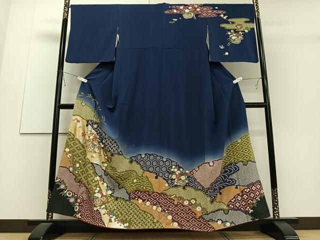 madokajianye50様 5点まとめ正絹 暈しに上品な染め G-379 madokajianye50様 5点まとめ正絹 暈しに上品な染め G-379