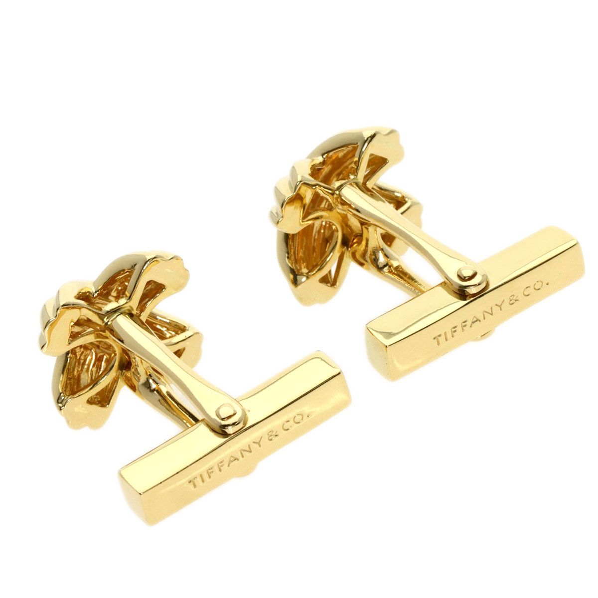 TIFFANY&Co. ティファニー シグネチャー カフス K18YG メンズ