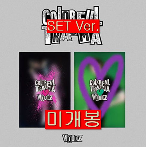 チョ・スンヨン(WOODZ) ー COLORFUL TRAUMA 未開封 SET Ver CD