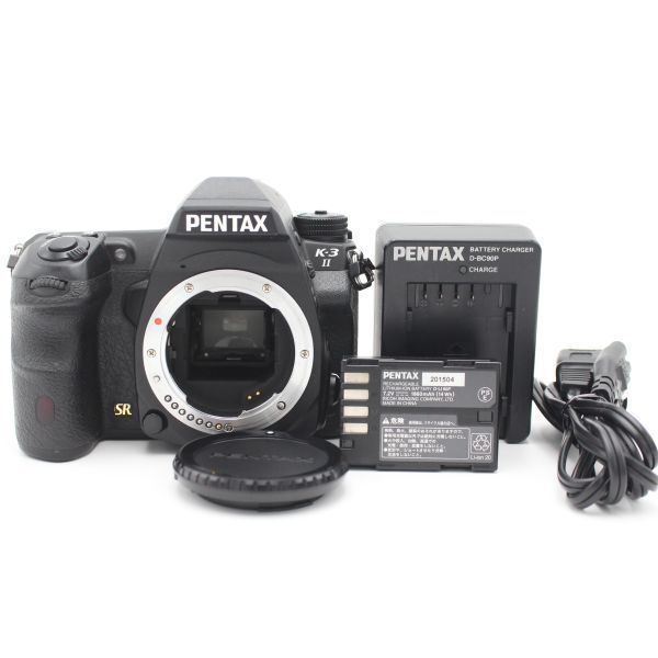 ショット数22280 PENTAX デジタル一眼レフ K-3II ボディ GPS内蔵 ♯71014