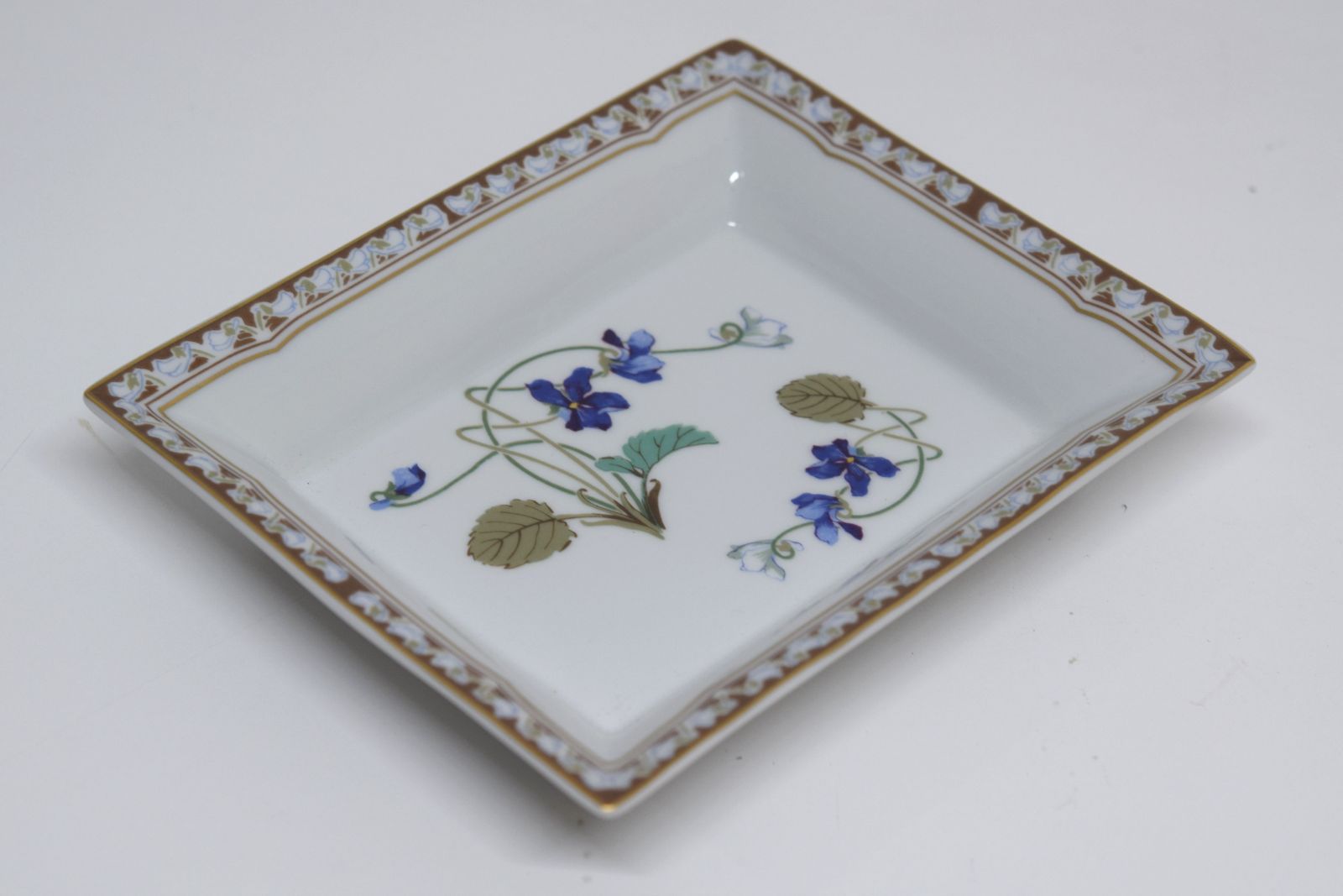 アビランド アンペラトリス ユジェニー リモージュ スミレ プレート