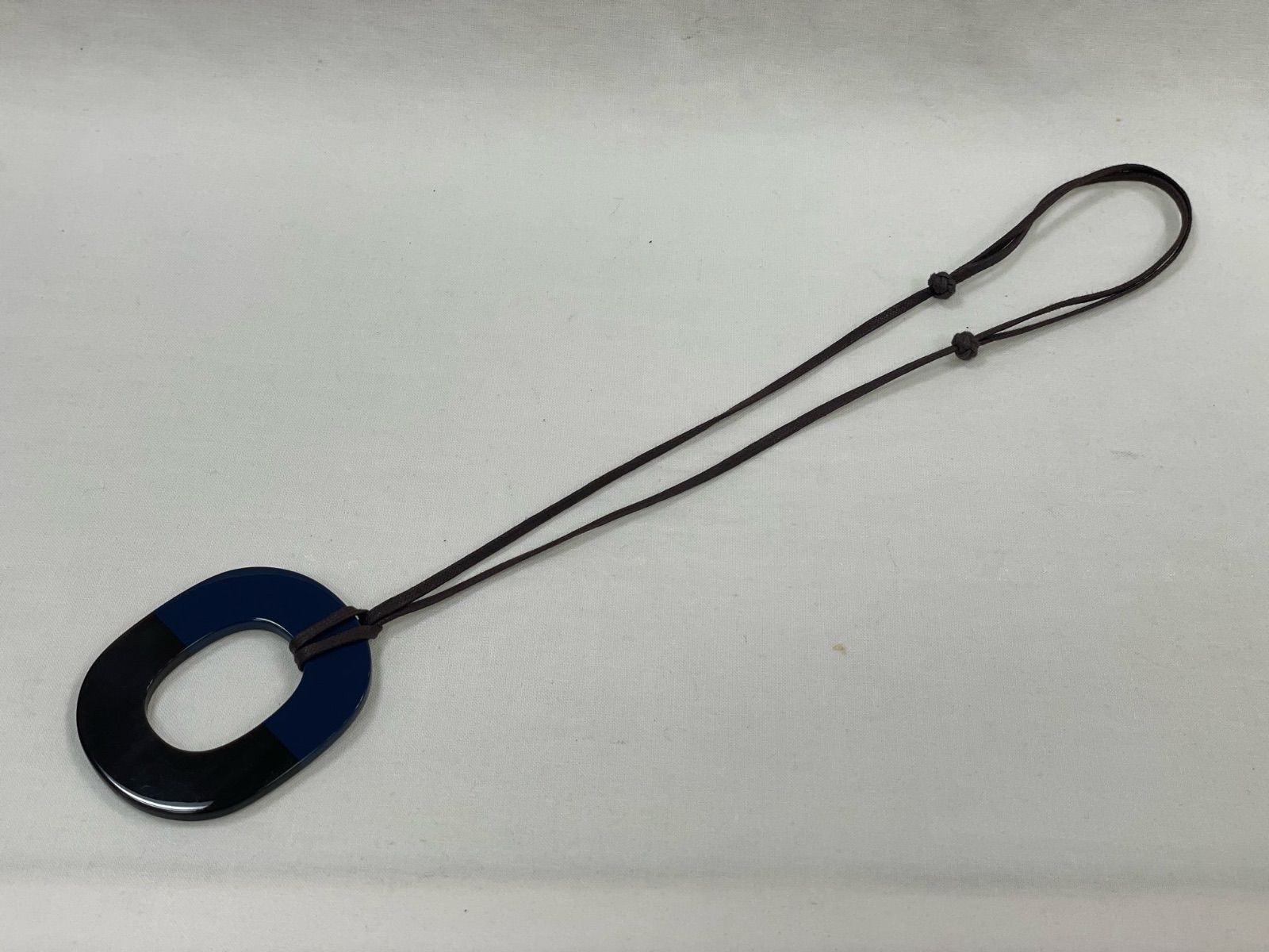 エルメス HERMES イスムPM バッファローホーン 【中古】 【ネックレス 
