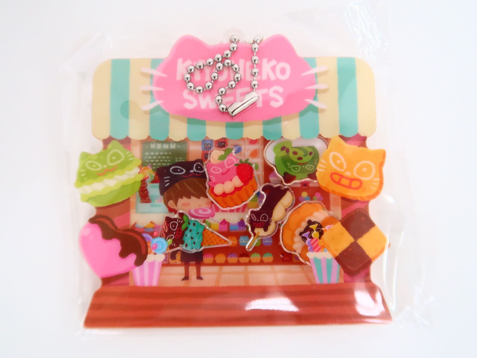 キヨ 東キヨドーム くじ E賞 しゃかしゃかキーホルダー 東キヨドーム キヨ 15周年くじ E賞 キヨ猫ショップシャカシャカ