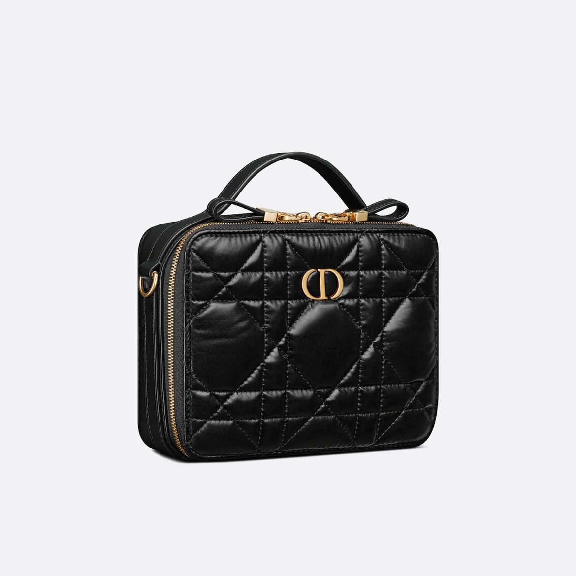 クリスチャンディオール CARO ブラック ハンドバッグ / シャツに 新品 Christian Dior ディオール DIOR CARO ボックスバッグ
