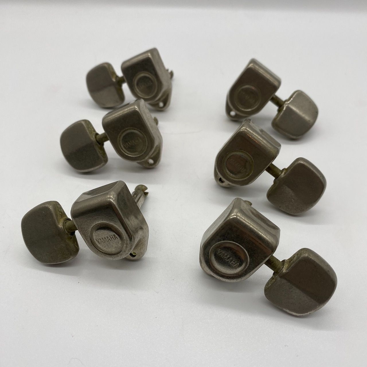 Yamaha ビンテージ エレキギター用 クローム クルーソンペグ パーツ 糸巻き Guitar Pegs