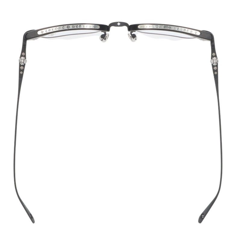 クロムハーツ SLUNTRADICTION クロスボールハーフリム CHROME HEARTS クロムハーツ 眼鏡 SLUNTRADICTION II クロス