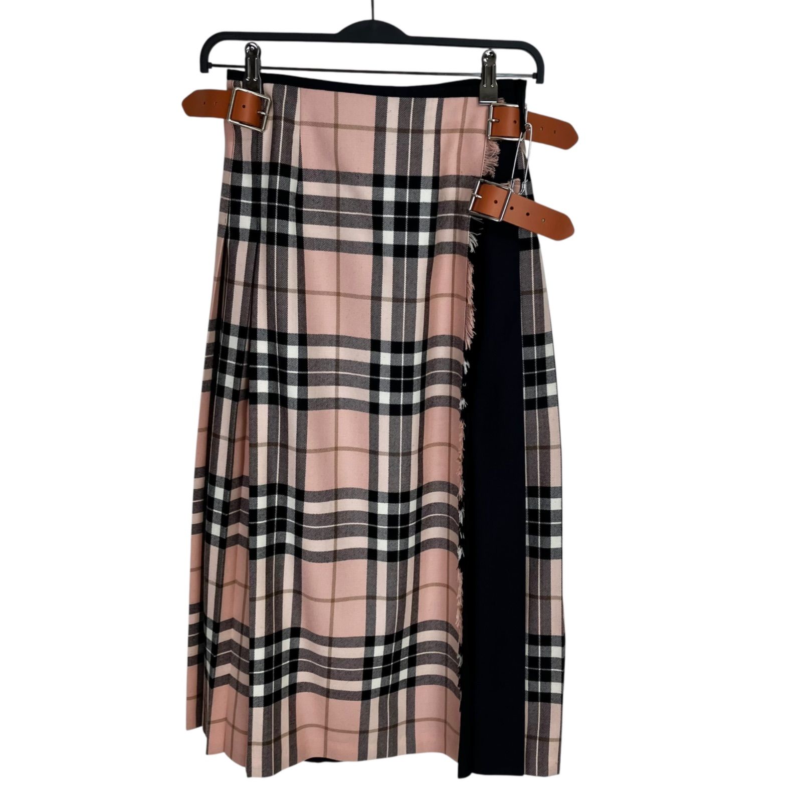 O'NEIL OF DUBLIN♡チェックプリーツラップロングスカート♡GB10