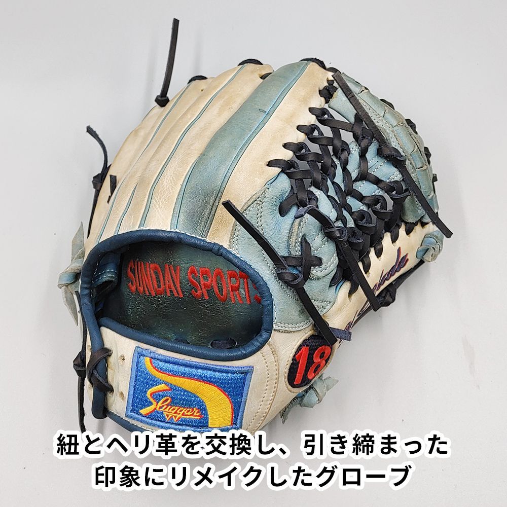 デザインリメイク済み】 スラッガー 軟式グローブ / 内野手用