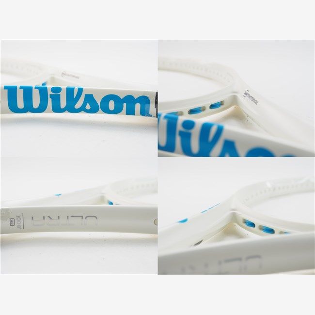 中古 テニスラケット ウィルソン ウルトラ 100 カウンターベイル ホワイト イン ホワイト 2019年モデル (G2)WILSON ULTRA 100 CV WHITE IN WHITE 2019 中古 テニスラケット ウィルソン ウルトラ 100 カウンターベイル