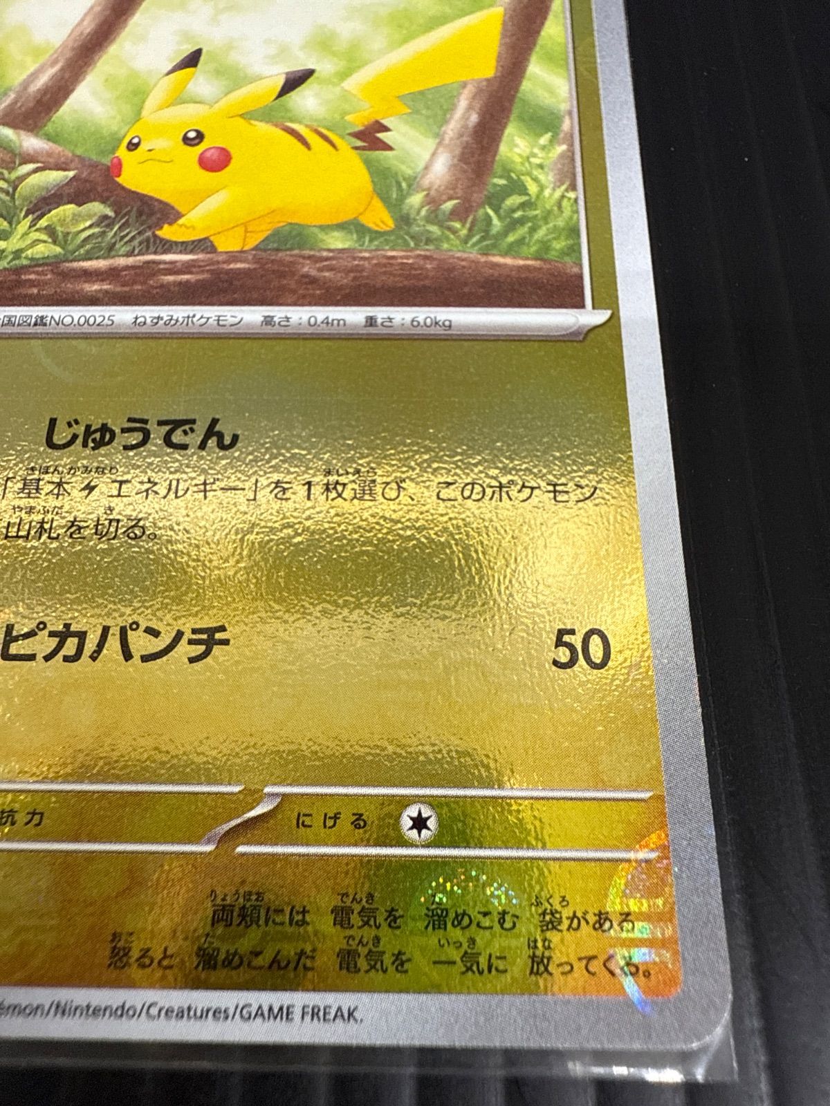 ピカチュウ ポケモンカード SV2a 025/165 C 現状品 - メルカリ
