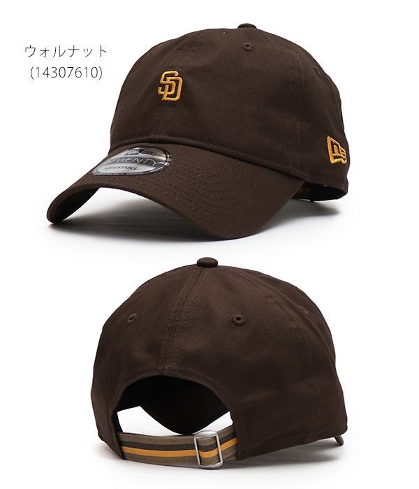 ニューエラ【ＮＥＷ ＥＲＡ】9TWENTY MLB Mini Logo キャップ 帽子 ミニロゴ パドレス ヤンキース ドジャース ユニセックス