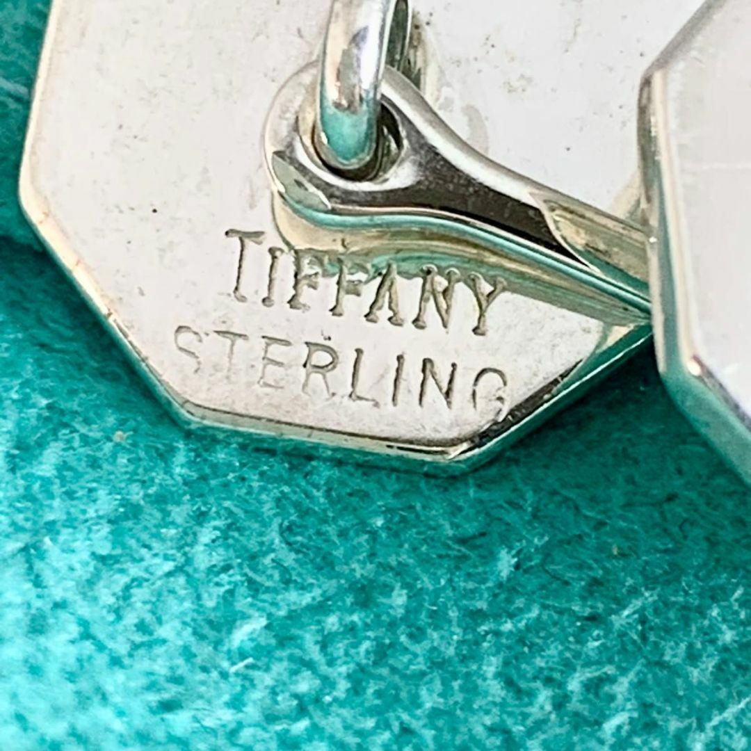 ティファニー 8角形 カフス オクタゴン シルバー925 QI 9 e