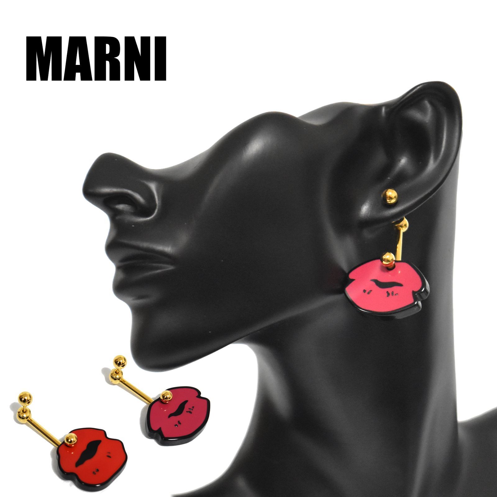 【国内発送】MARNI リップモチーフピアス ゴールド 唇 マルニ MARNI リップモチーフピアス ゴールド 唇 マルニ - メルカリ