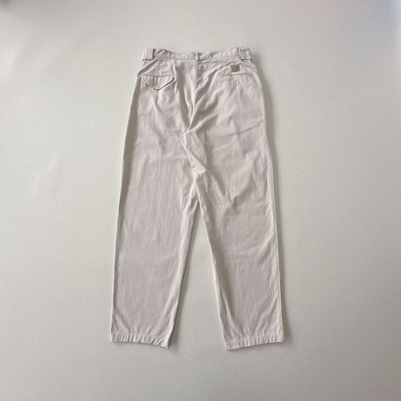 90s Ralph Lauren ポロチノ ボックスタグ USA製 2タック 90s Ralph Lauren ポロチノ ボックスタグ USA製 2タック - メルカリ