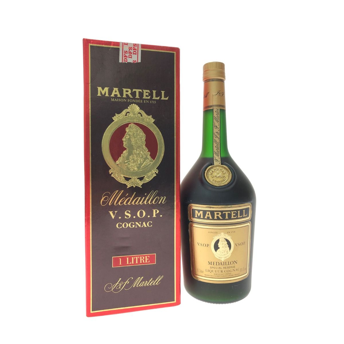 MARTELL マーテル ブランデー コニャック MARTELL 1000ml V.S.O.P MEDAILLON 40%