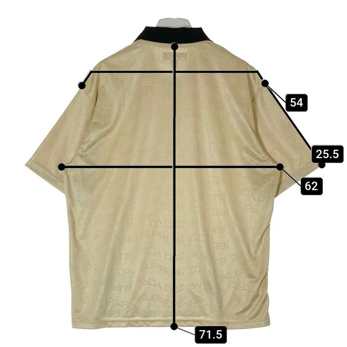 ウェア XL Supreme Zoo York Soccer Jersey GOLD Buy Supreme x Zoo York Soccer Jersey 'Gold' - SS25KN84 GOLD