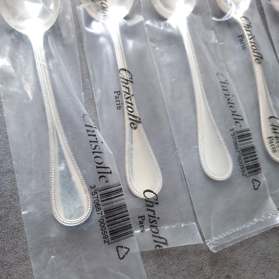 クリストフル パール 未開封 コーヒースプーン 6点 SKLAD-KIRPICHA_RU