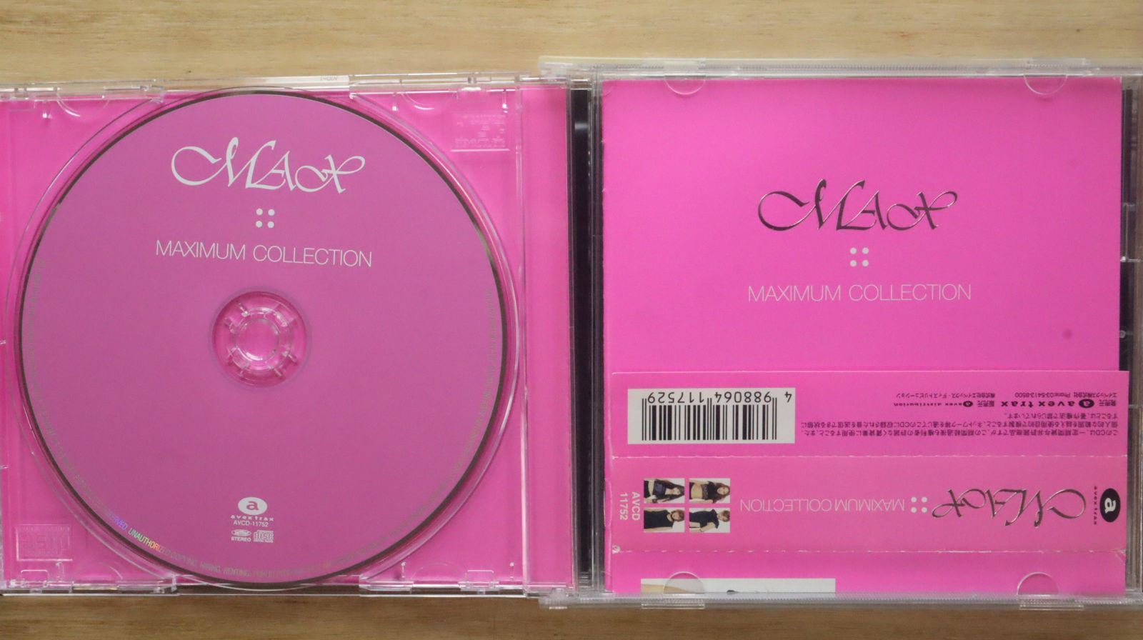 国内盤CD☆MAX/MAX□ MAXIMUM COLLECTION 【AVCD11752