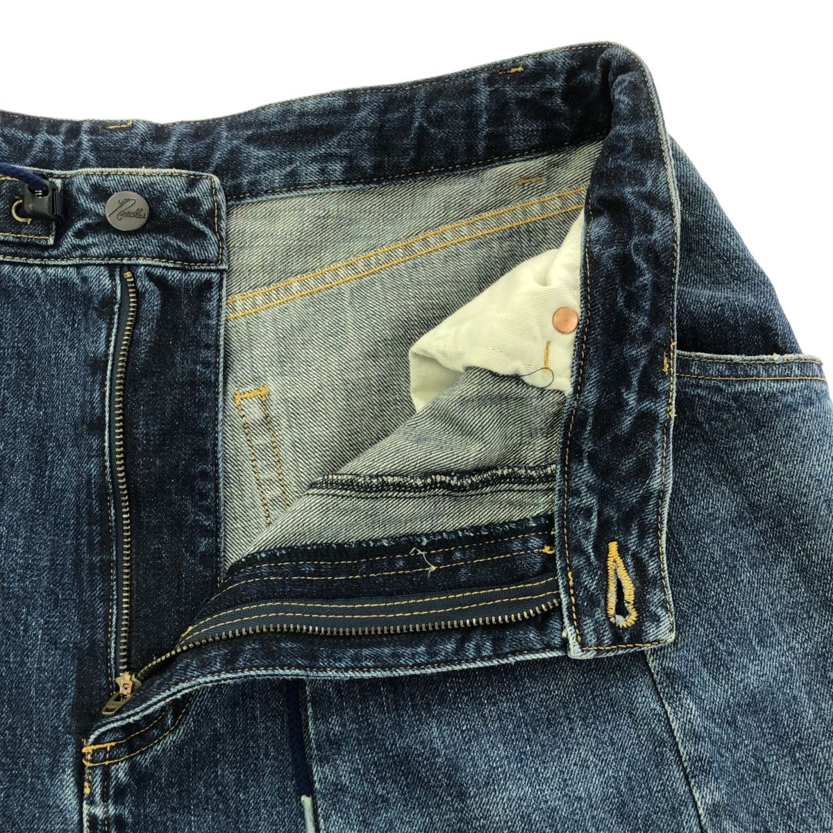 Needles ニードルズ 23AW H.D. Pant Jean 12oz Denim ヒザデルパンツ 