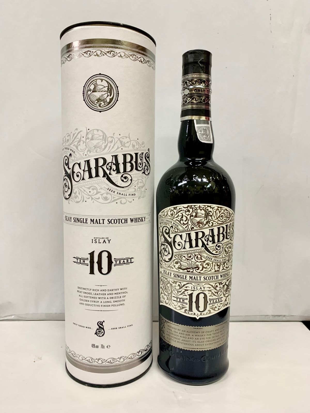 ハンターレイン スカラバス10年 アイラ シングルモルト 46° 700ml 並行 