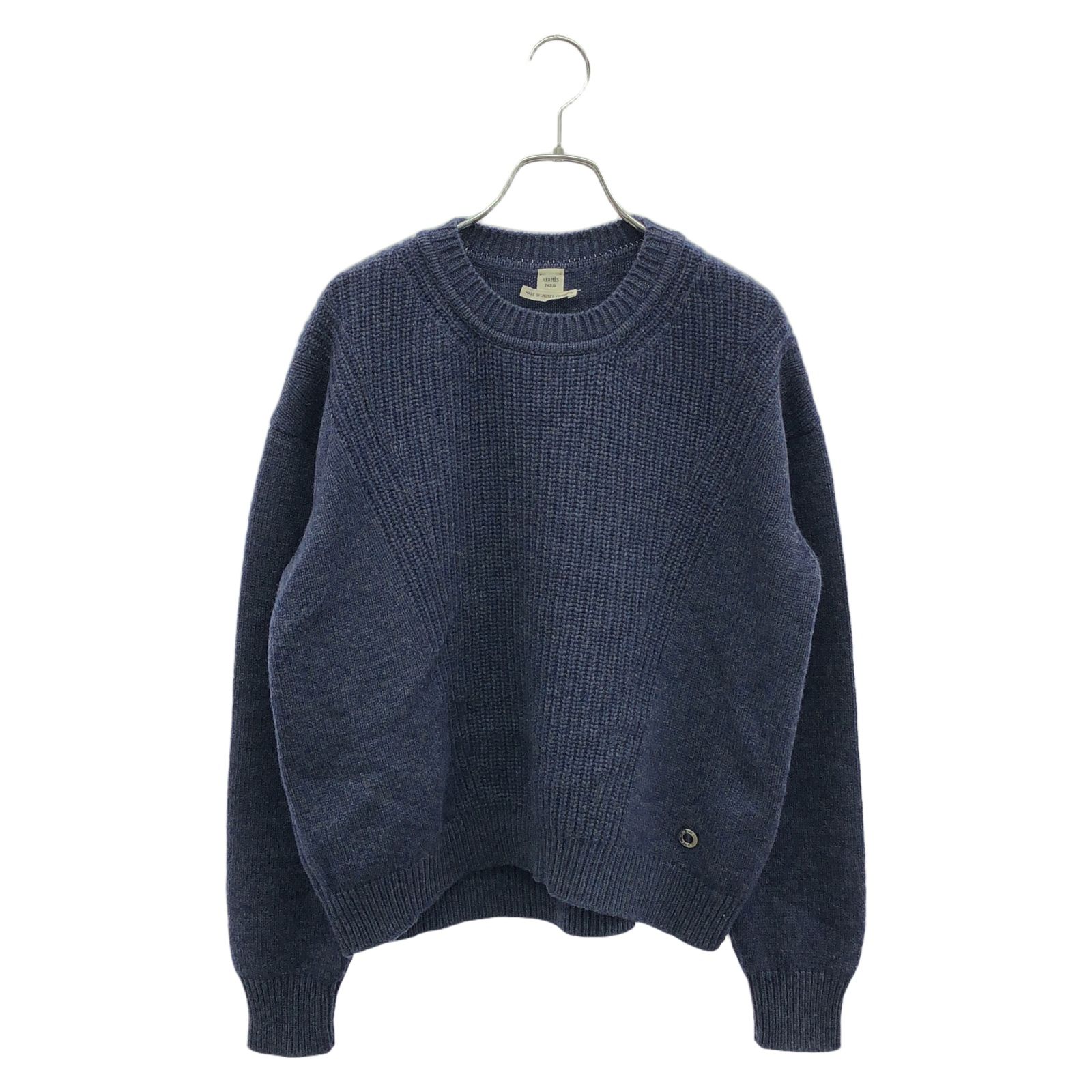 エルメス HERMES セーター セーター ブルー系 カシミヤ セーター
