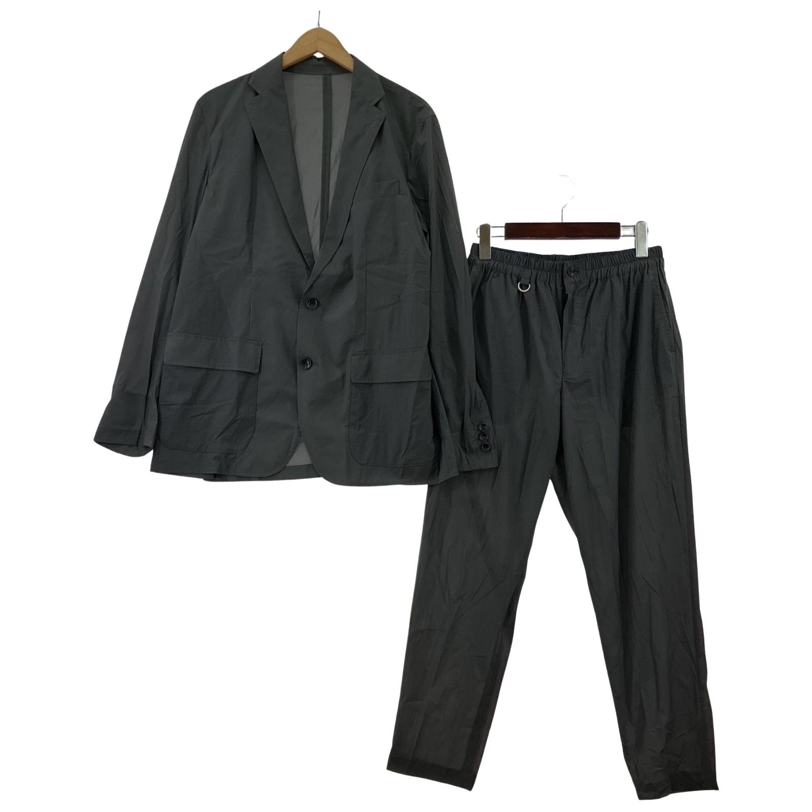 SOPHNET. グレー ノーカラージャケット Mサイズ SOPHNET. グレー ノーカラージャケット Mサイズ（SOPHNET．(ソフ