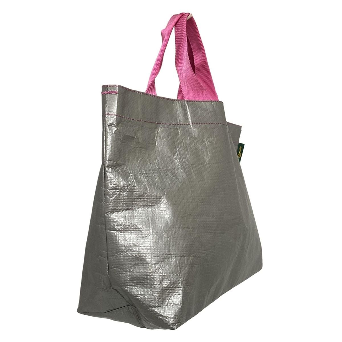 Herve Chapelier マルシェバッグ　2012PP M ピンク×グレー Herve Chapelier(エルベシャプリエ) トートバッグ マルシェ