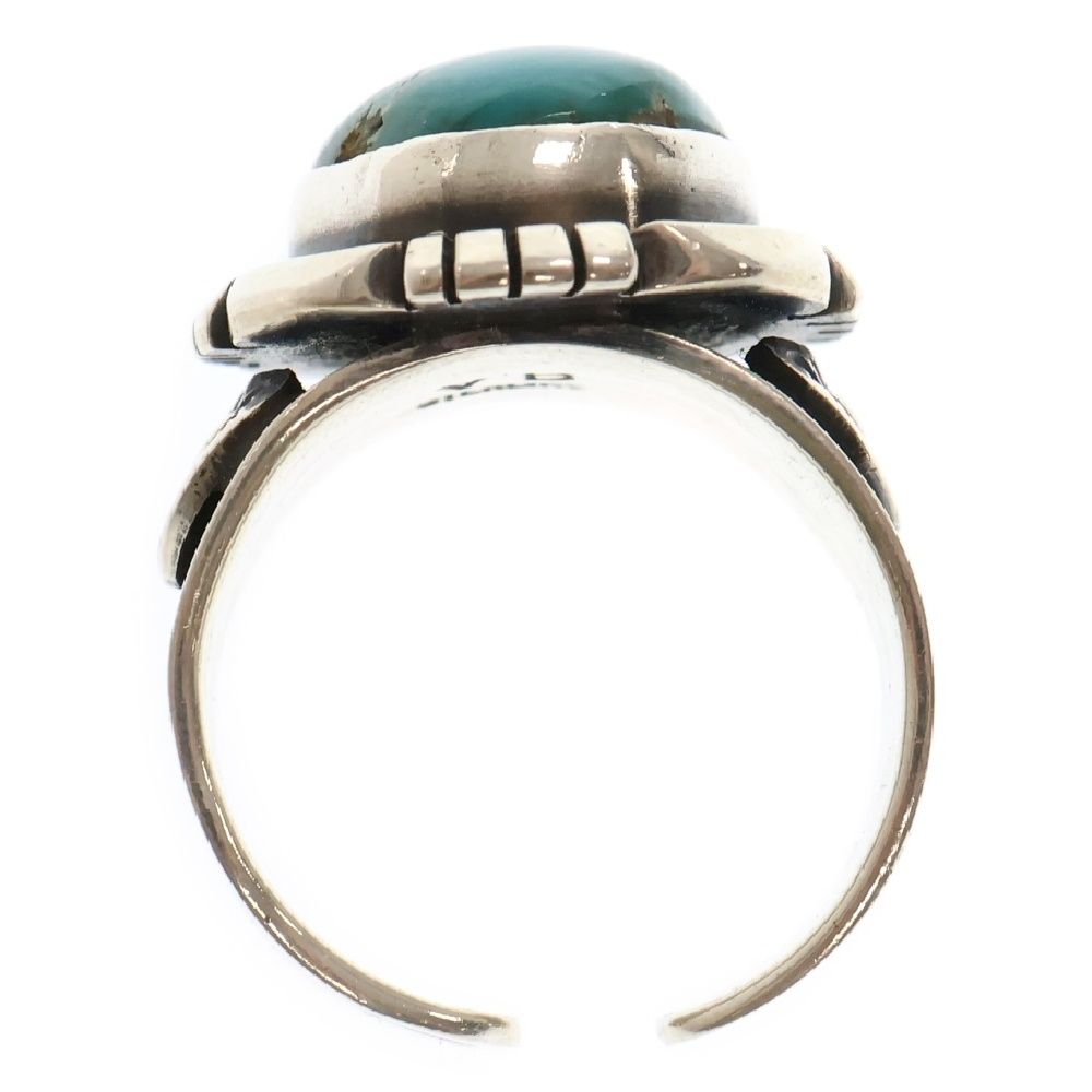 インディアンジュエリー　ターコイズ INDIAN JEWELRY (インディアンジュエリー) VB刻印 ターコイズリング