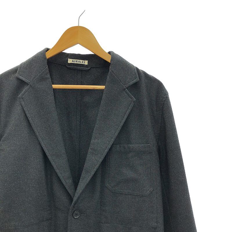 AURALEE / オーラリー | 2020AW | WOOL FULLING FLANNEL JACKET ウール 