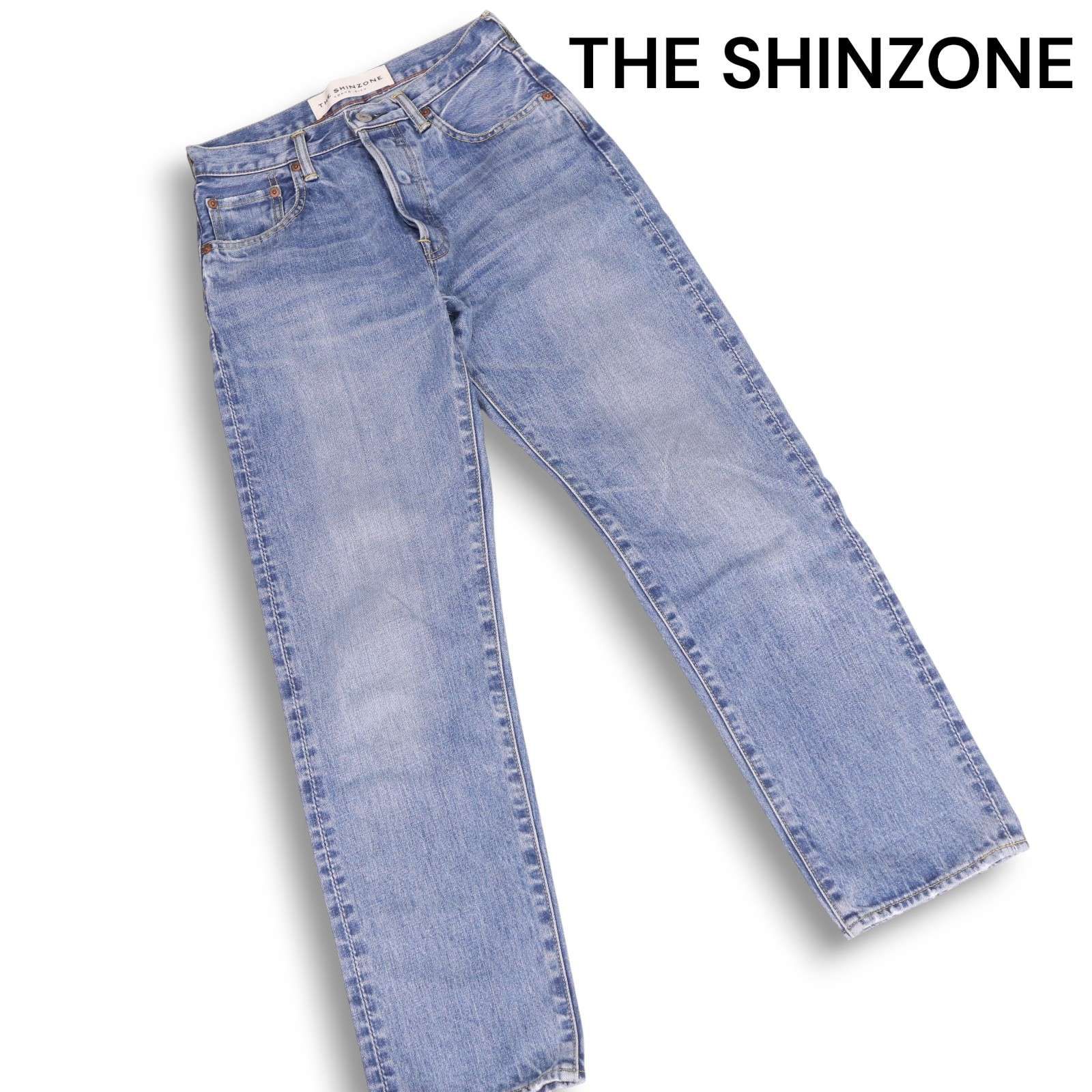 THE SHINZONE ザ シンゾーン 18SMSPA65 GENERAL JEANS☆ USED加工 