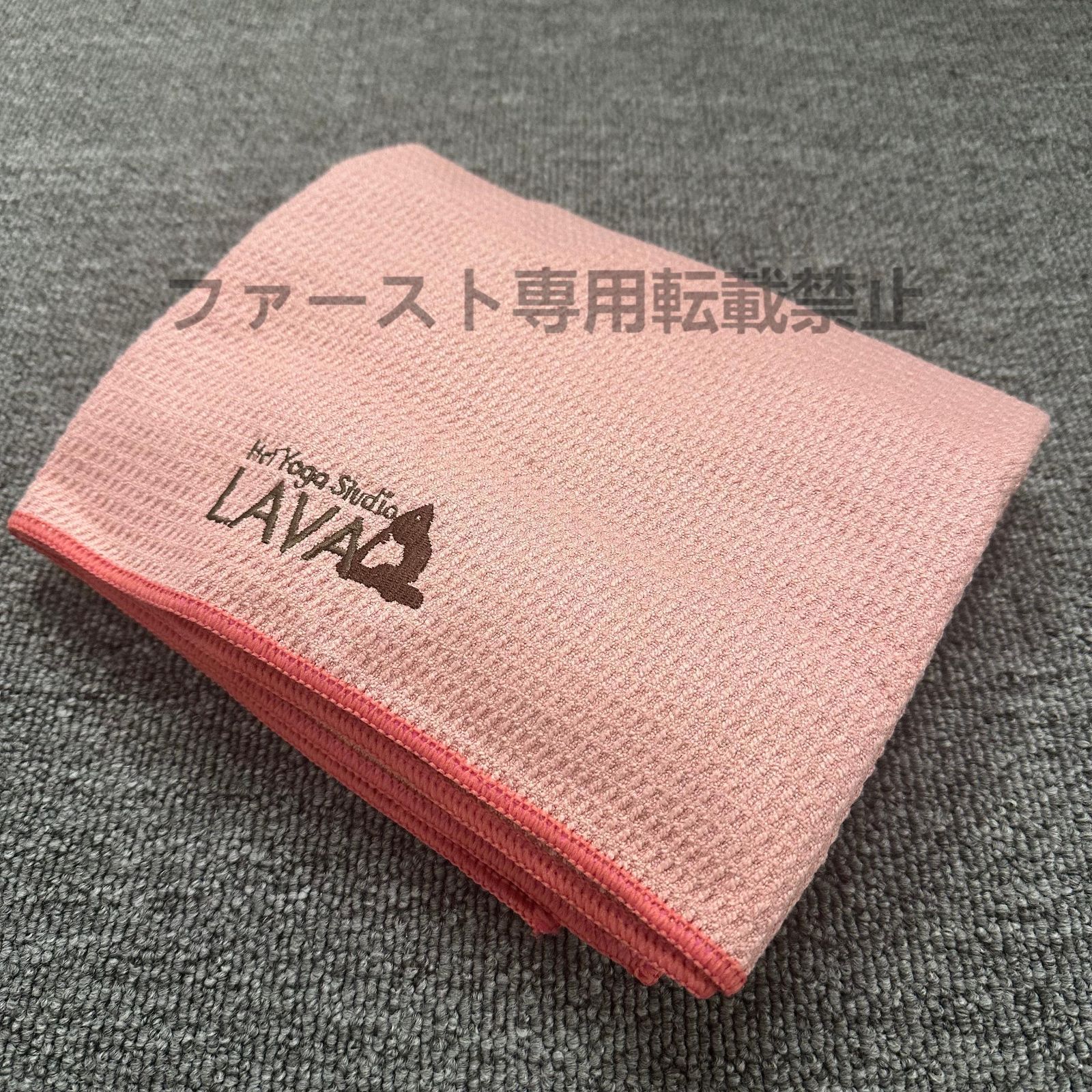 LAVA ピンク ヨガマット ヨガラグ　収納バッグ付き LAVA ヨガラグ ヨガタオル 滑り止めヨガラグ+収納袋 ヨガマット
