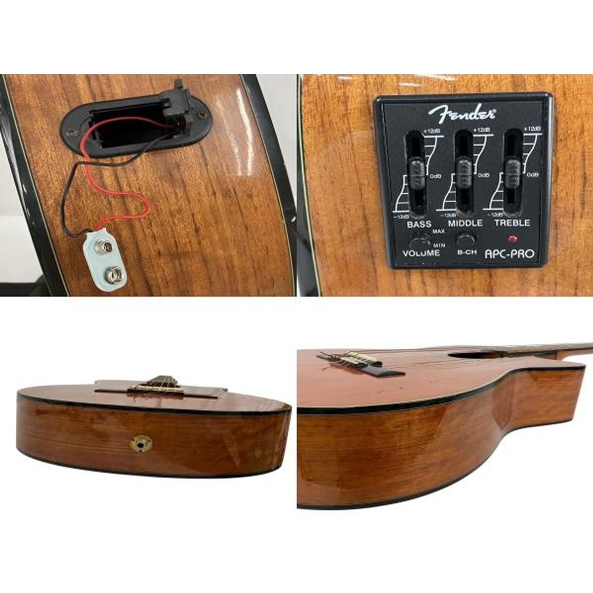 ジャンク】Fender CN-240SCE NAT エレガット