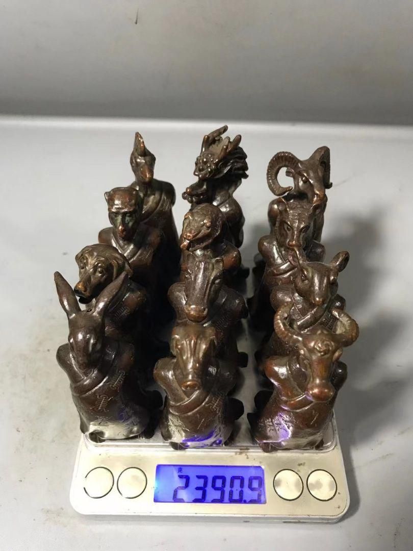 十二支 茶台 香挿  縁起物 工芸品  美術品  置物 十二支 茶台 香挿 縁起物 工芸品 美術品 置物
