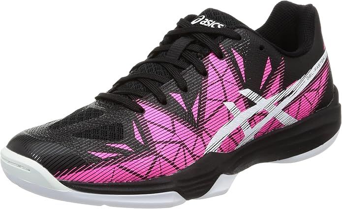 アシックス ハンドボールシューズ GEL-FASTBALL 3 006 ブラック|ホットピンク