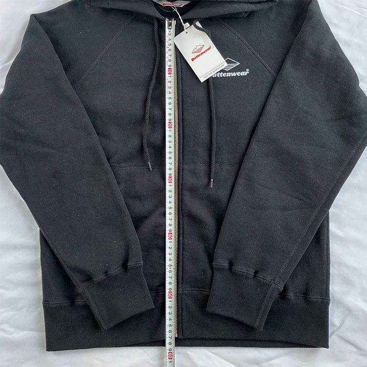 バテンウェア Battenwear フーディー TEAM REACH-UP ZIP HOODY M 