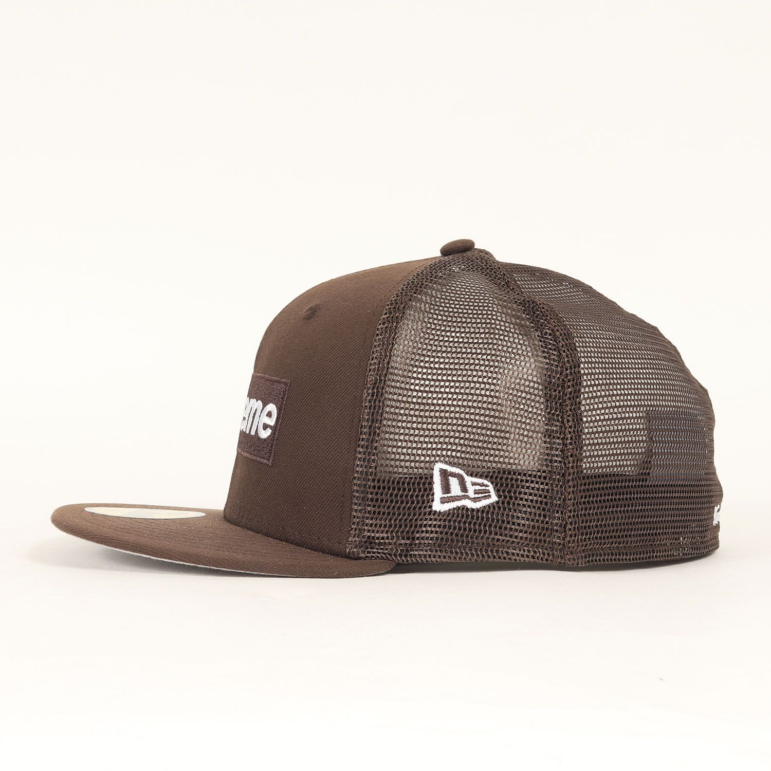 Supreme シュプリーム キャップ ブラウン サイズ:7 5/8(60.6cm