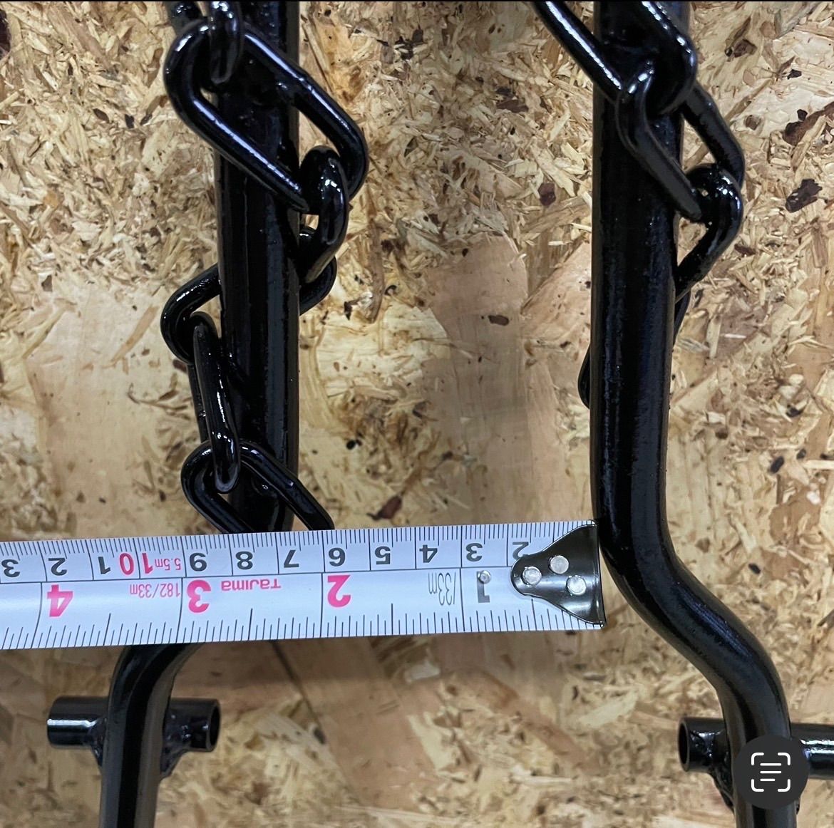 バルカン400 800 鎖を使用した 一点もののシーシーバー - メルカリ