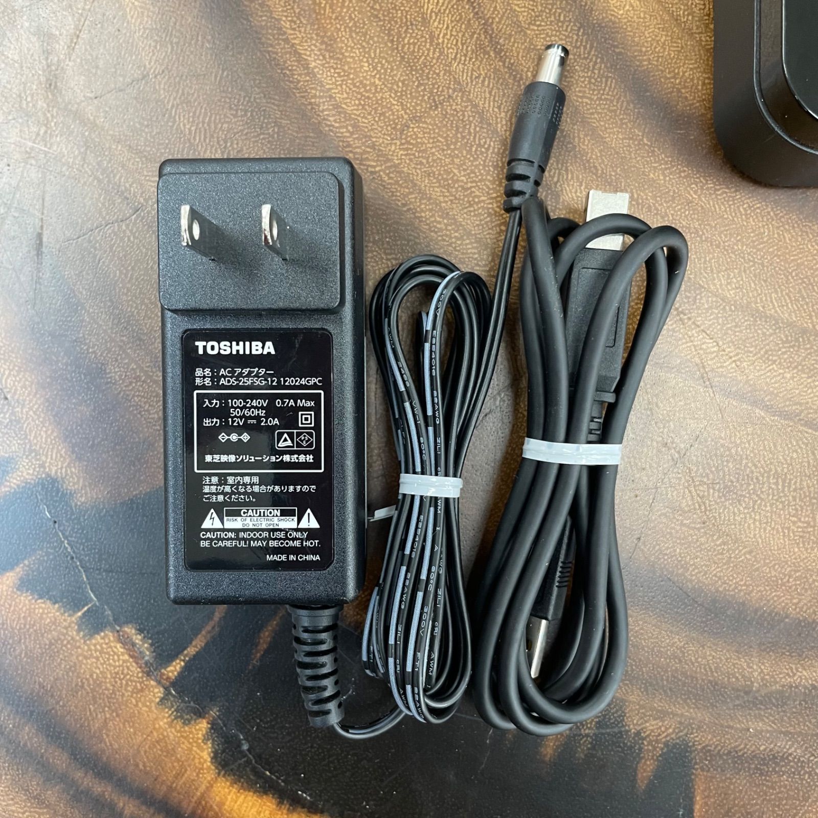 中古品】 TOSHIBA 東芝 レグザ純正 USBハードディスク THD-600D3 4TB + 