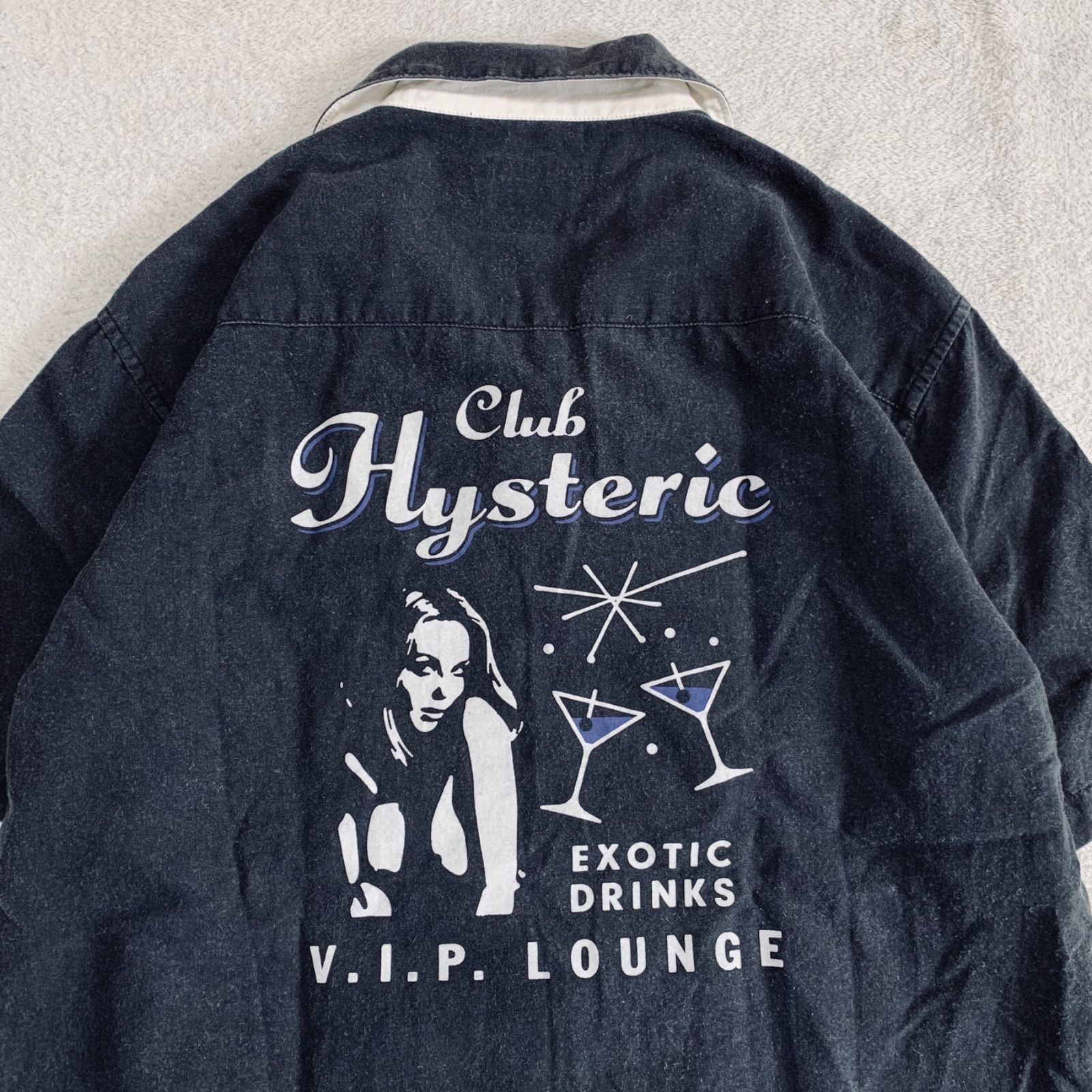HYSTERIC GLAMOUR ボーリングシャツ SPOOK SHOW刺繍 ボーリングシャツ|HYSTERIC GLAMOUR WOMEN