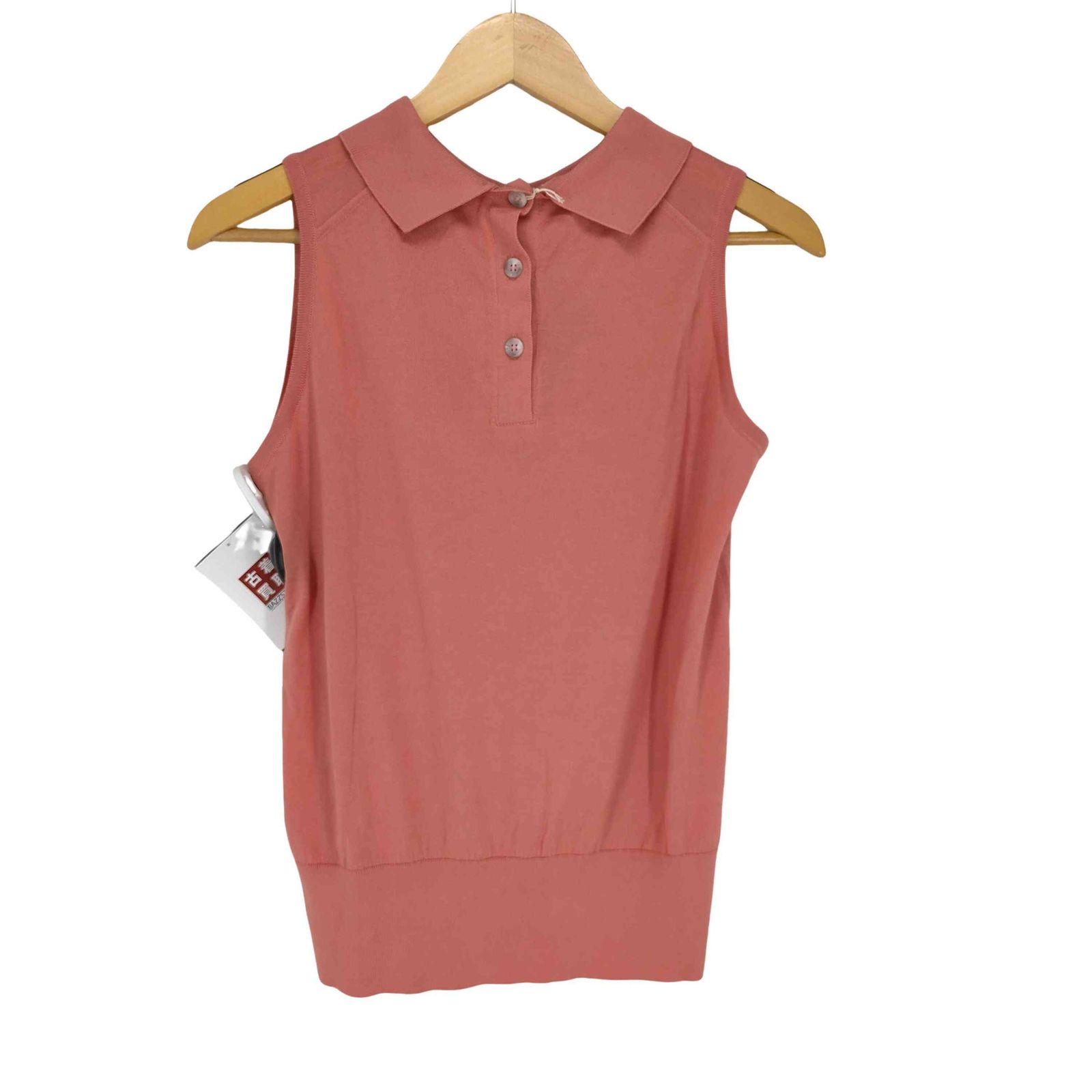 ジョンスメドレー JOHN SMEDLEY 24ss Sleeveless Shirt CORAL レディース JPN S