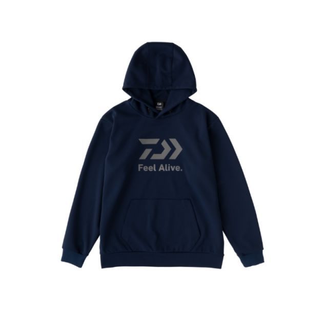 ダイワ DE-8923 タフスウェットパーカ ネイビー 2XL | 釣具 釣り フィッシング