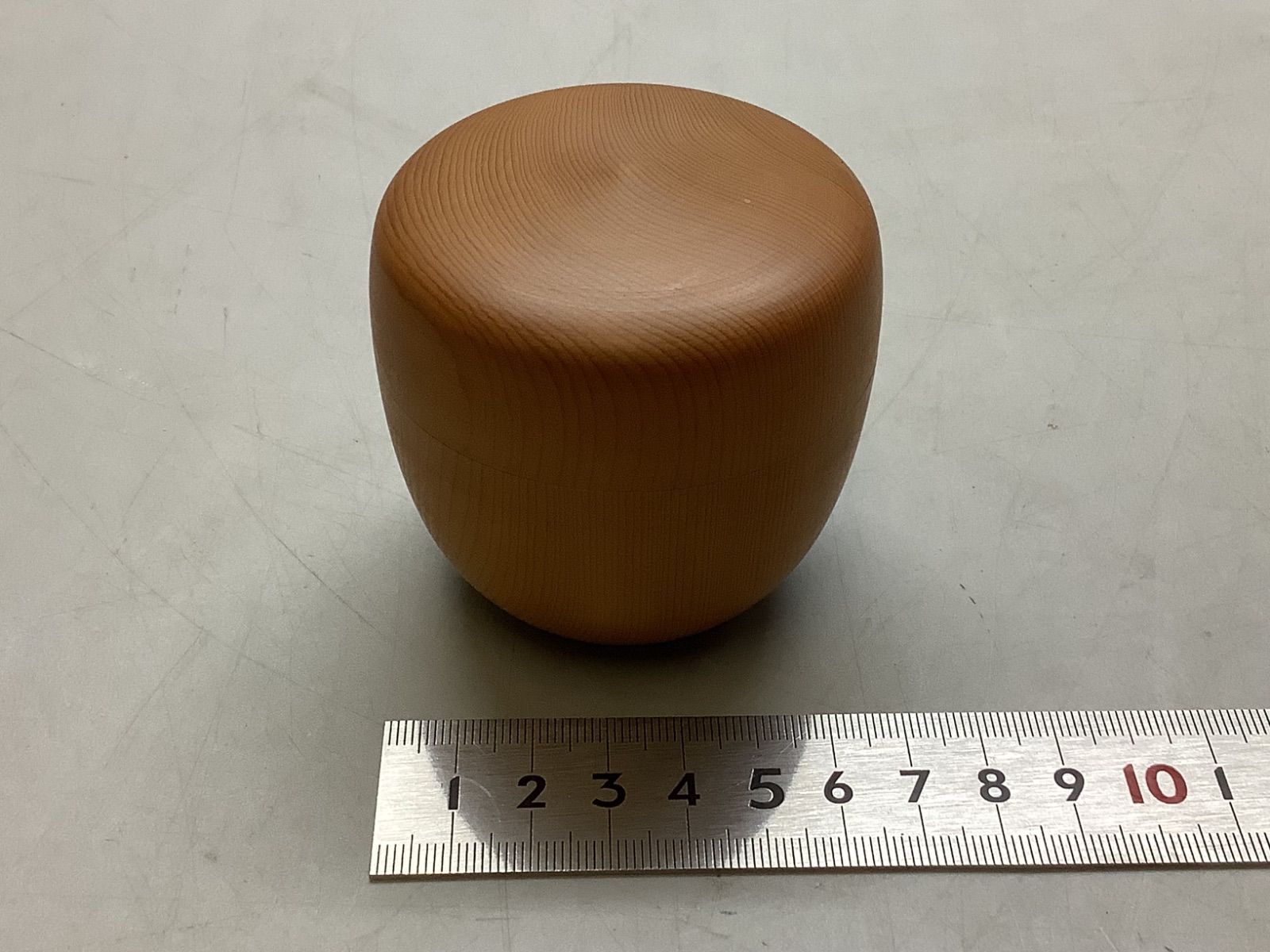 N26 未使用 一位木 利久棗 なつめ 茶入 茶道具 天然木 共箱 茶器(